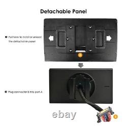 Double 2DIN Rotatif 10.1'' Android 12 Écran Tactile Autoradio GPS Wifi