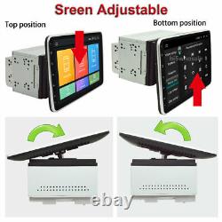 Double 2DIN Rotatif Écran Tactile Android 10.1'' Radio Stéréo GPS Wifi