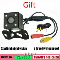 Double 2DIN Rotatif Écran Tactile Android 10.1'' Radio Stéréo GPS Wifi