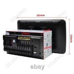 Double 2Din Rotatif 10.1'' Apple Carplay Android 13 Autoradio GPS Wifi