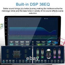 Double 2Din Rotatif 10.1'' Apple Carplay Android 13 Autoradio GPS Wifi