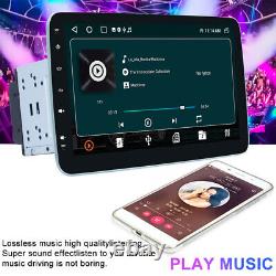 Double 2 DIN 360° Écran tactile rotatif Android 13 Autoradio GPS + Caméra