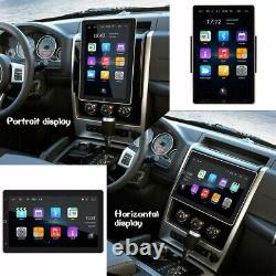 Double 2 DIN Rotatif 10.1 Android 13 Écran Tactile Radio Stéréo de Voiture GPS WIFI