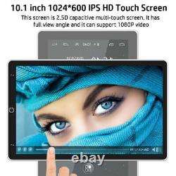 Double 2 DIN Rotatif 10.1'' Android 13 Écran Tactile Stéréo Radio de Voiture GPS Wifi