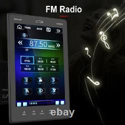 Double 2 Din 9.5'' Voiture Stereo Radio Apple Carplay Mp5 Bluetooth Fm Mirror Link