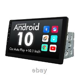 Double 2din 10.1 Android 10 Voiture Stereo Radio Gps Sat Nav 4core Bluetooth Wifi I