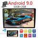 Double 2din 10.1inch Android 9.0 Quad Core Car Radio Dash En Stéréo Gps 4g Obdii
