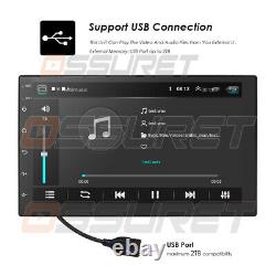 Double 2din Android 10 7 1080p Voiture Player Stereo Radio Gps Gps Quad-core 2+32g
