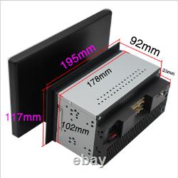 Double 2din Rotatable 10.1'' Android 9.1 Voiture À Écran Tactile Stereo Radio Gps Wifi