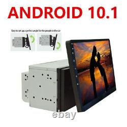Double 2din Rotatif 10.1in Android 10.1 Voiture Radio Stereo Lecteur Vidéo Gps Wifi