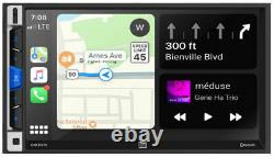 Double 7 2-din À Écran Tactile Au Tableau De Bord Récepteur Multimédia Numérique Avec Bluetooth