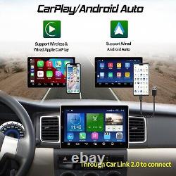 Double DIN Rotatif 10,1'' Android Auto Écran Tactile Radio Stéréo pour Voiture GPS Wifi