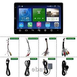 Double DIN Rotatif 10,1'' Android Auto Écran Tactile Radio Stéréo pour Voiture GPS Wifi