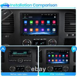 Double Din 8 Android 10 2+32 Go Voiture Stereo Gps Navi Radio Wifi Pour Chevrolet Gmc