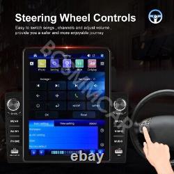 Double Din 9.5 pouces Lecteur multimédia de voiture Radio FM Bluetooth Carplay Mirror Link