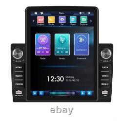 Double Din 9.5 pouces Lecteur multimédia de voiture Radio FM Bluetooth Carplay Mirror Link