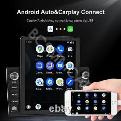 Double Din 9.5 pouces Lecteur multimédia de voiture Radio FM Bluetooth Carplay Mirror Link