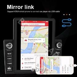Double Din 9.5 pouces Lecteur multimédia de voiture Radio FM Bluetooth Carplay Mirror Link
