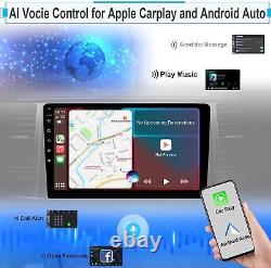 Double Din 9 Pouces Stéréo De Voiture Avec Apple Car Play Android Auto Bluetooth Radio