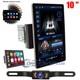 Double Autoradio 2din Rotatif 10,1 Android 13 Avec écran Tactile, Gps, Wifi, Bt