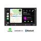 Dual Dcpa701 2din 7 Digital Media Car Stereo Avec Bluetooth Apple Carplay Android