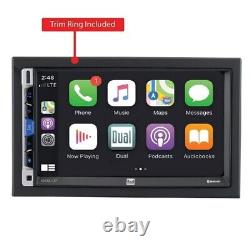 Dual Electronics XDCPA10BT Autoradio Double DIN 7 pouces avec Apple CarPlay et Android Auto