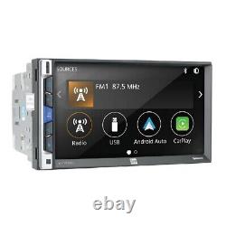 Dual Electronics XDCPA10BT Autoradio Double DIN 7 pouces avec Apple CarPlay et Android Auto
