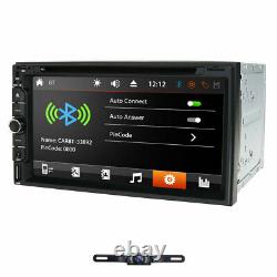 Écran Tactile Hizpo Double 2din 7 Voiture Stereo Radio DVD Player Bt Usb Camera