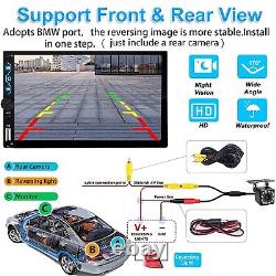 Écran tactile 7 pouces avec Carplay sans fil, Android Auto sans fil: stéréo de voiture Double Din