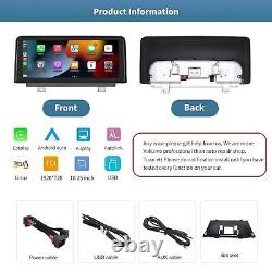 Écran tactile de 10,25 pouces avec Carplay/Android Auto pour BMW X5 X6 CIC E70 E71 2011-2013