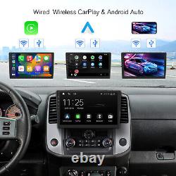 Écran tactile double 2Din pour voiture avec radio stéréo Apple CarPlay Android Auto Camera