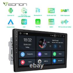 Eonon UA12S Plus Android 12 Double 2Din 10.1 Smart Car Stereo Radio GPS CarPlay translated in French would be: Eonon UA12S Plus Android 12 Double 2Din 10.1 Radio Stéréo Intelligente pour Voiture avec GPS et CarPlay.
