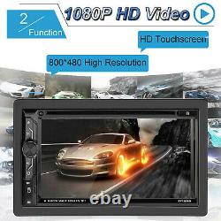 Fod Fod 2005-2015 F250/350/450/550 CD DVD Aux Bluetooth Car Stereo+ Caméra Chaude