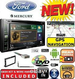 Ford Mercury Navigation DVD Radio Installation Stéréo Double Din Kit Dash
