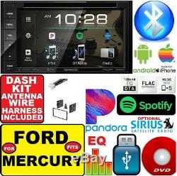 Ford Mercury Tactile Radio Installation Stéréo Double Din Dash Kit Bluetooth