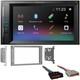Forfait Stéréo De Voiture Double Din Pioneer Pour Ford Mustang 1987-1993