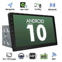 Ga2187 Double 2din 10.1 Android 10 Voiture Stereo Radio Gps Navigation Obd2 Carplay