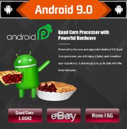 Gps Carte Navi Double Wifi 2din 10.1 Smart Android 9.0 Radio Stéréo De Voiture Bluetooth