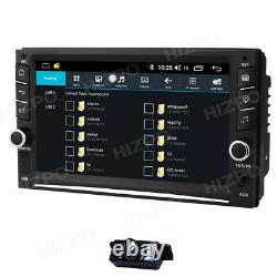 Gps Navigation Hd Double 2din Car Stereo Carplay Player Bluetooth Mp3 Bt+camera