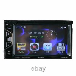 Gravity Double 2din Touch Bluetooth Lecteur Dvd/cd Voiture Stereo Fm Radio