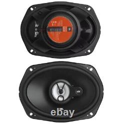 Haut-parleurs de voiture JBL 6.5+ 6x9 et radio stéréo de voiture 7 Double DIN Bluetooth USB