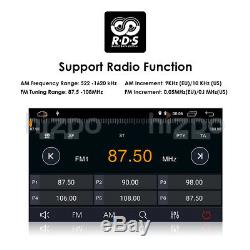 Hizpo 7 '' Pouces Android 9.0 Wifi 4g Double 2din Voiture Radio Stéréo Lecteur DVD Gps E