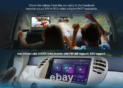 Indash 7 Autoradio Double Din Bluetooth Audio avec CarPlay Android Auto 14