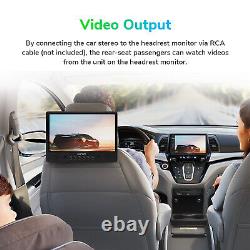 Indash 7 Autoradio Double Din avec CarPlay Sans Fil, Android Auto, Radio GPS Navi DSP