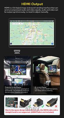 JOING 11,6 pouces Autoradio GPS Navi Android 12 Double Din Rotatif Automatique