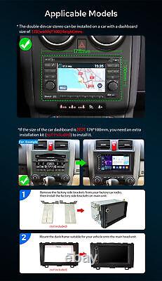 JOYING Qualcomm Android 12 Autoradio Double Din 7 pouces avec Bouton de Volume DSP FM