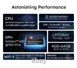 JOYING Qualcomm Android 12 Autoradio Double Din 7 pouces avec Bouton de Volume DSP FM