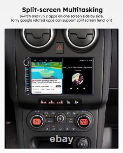 JOYING Qualcomm Android 12 Autoradio Double Din 7 pouces avec Bouton de Volume DSP FM