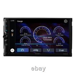 Jensen CAR714MW 7 2-DIN Multimédia avec Bluetooth, CarPlay/Android Auto