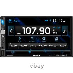 Jensen CR271ML Double DIN Bluetooth 7 récepteur multimédia de voiture en tableau de bord